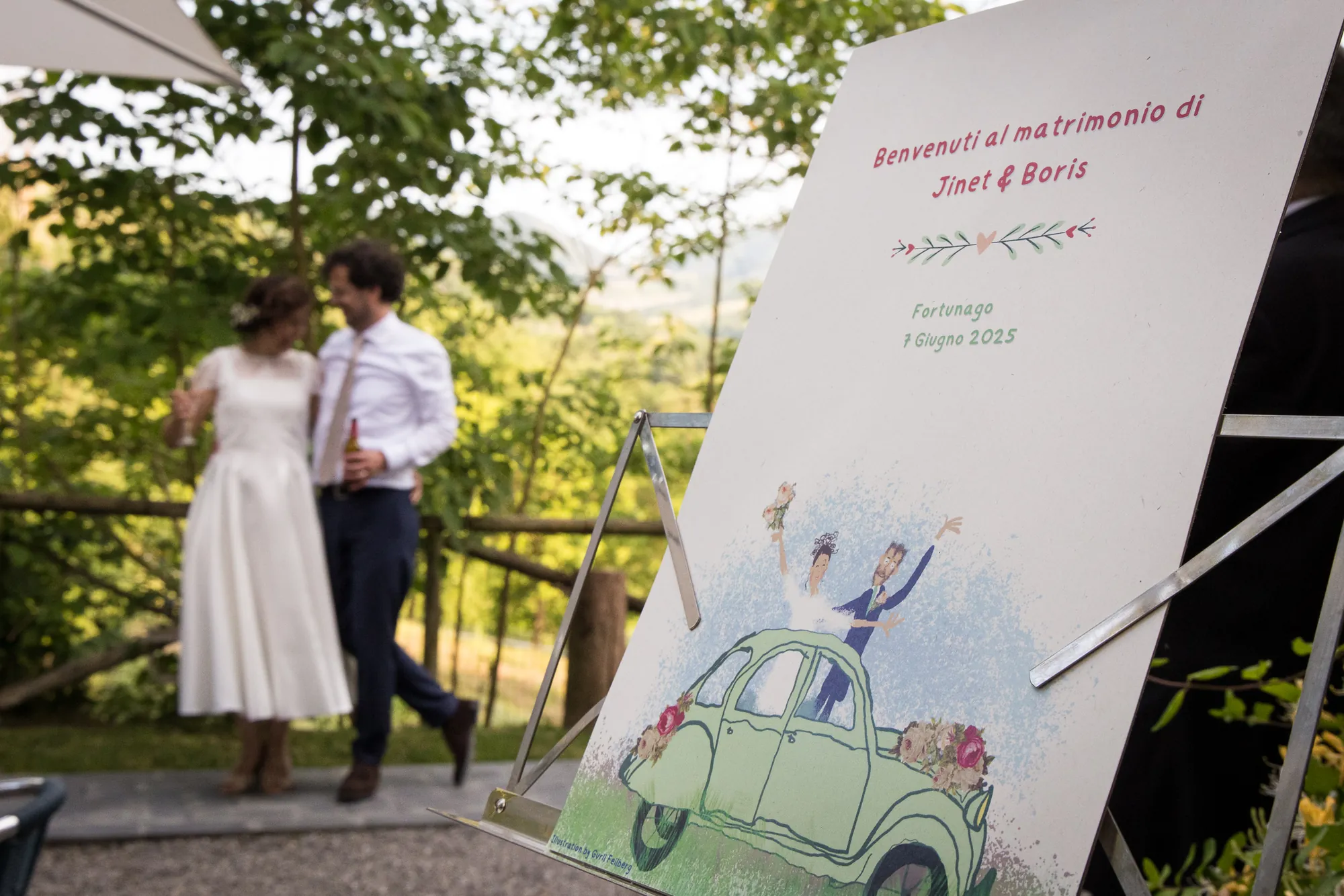 Matrimonio di Jinet e Boris in Oltrepò