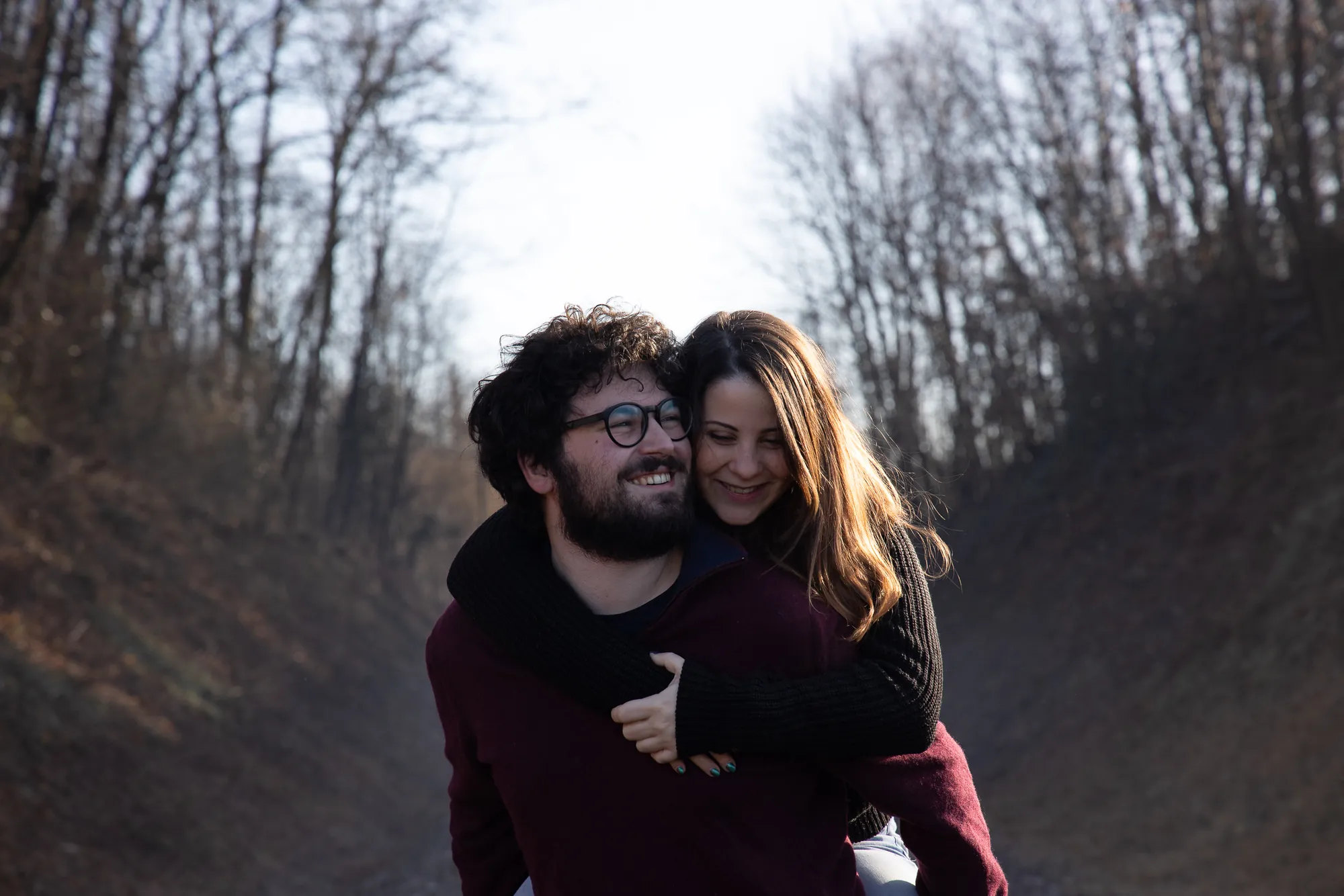 Prematrimonio di Michi e Tia nei boschi di Cantù