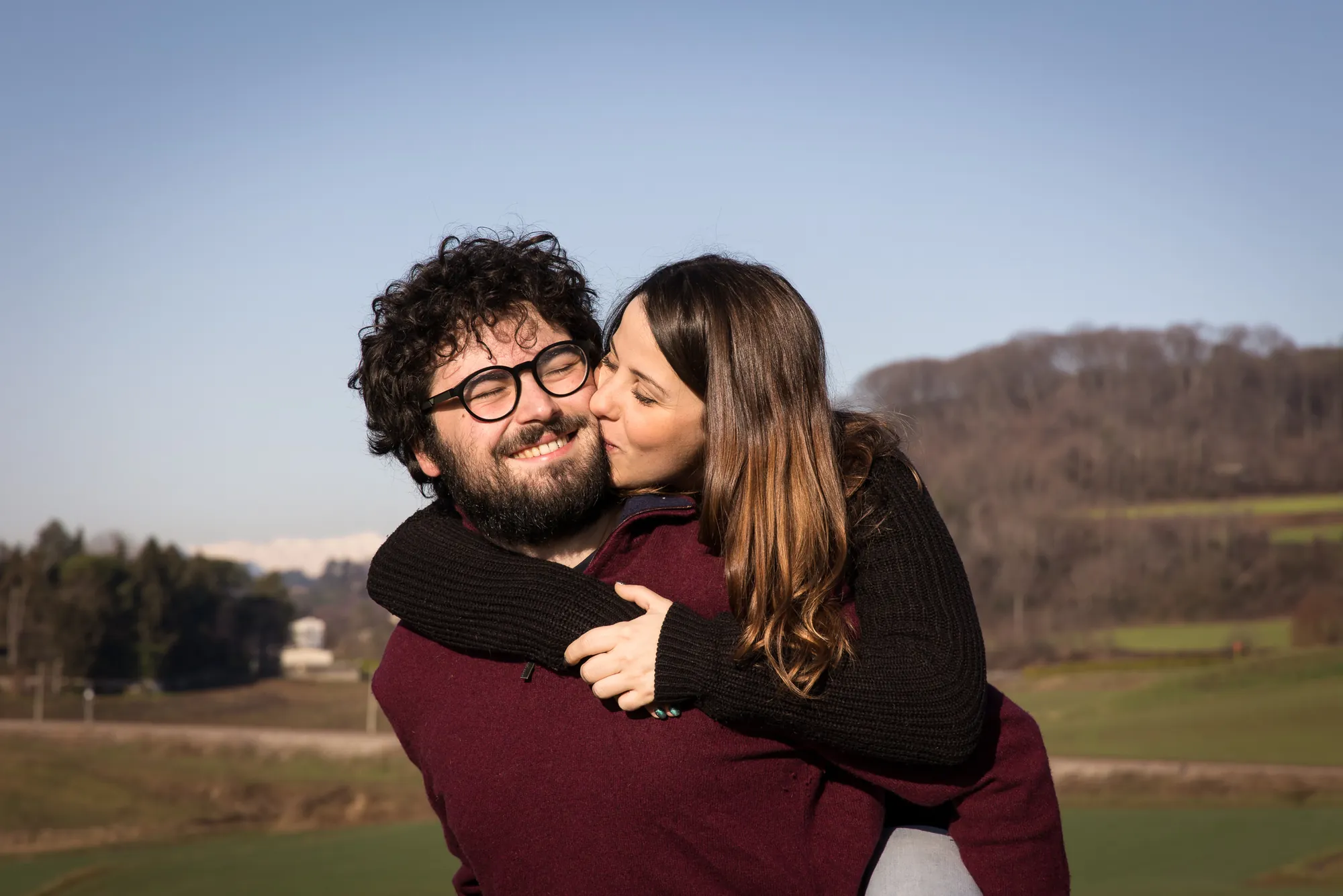 Prematrimonio di Michi e Tia nei boschi di Cantù