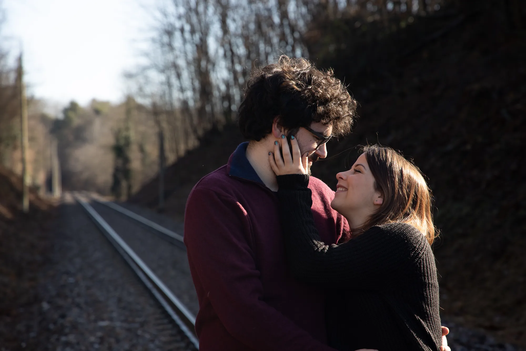 Prematrimonio di Michi e Tia nei boschi di Cantù