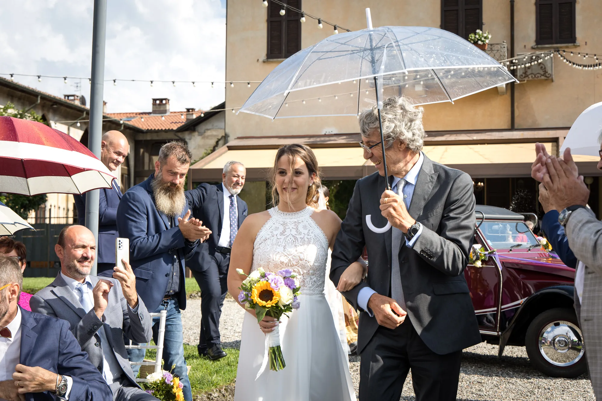 Matrimonio di Michi e Tia a Villa Ghiringhelli