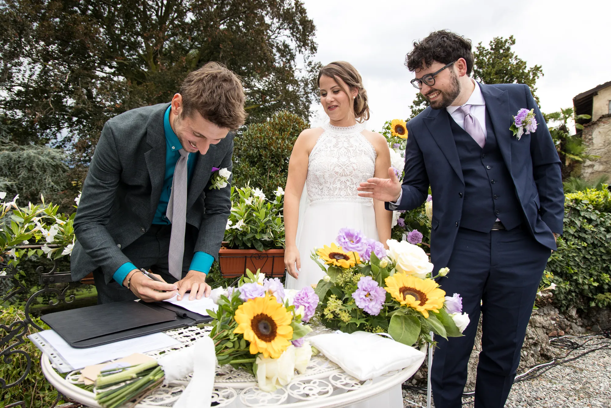 Matrimonio di Michi e Tia a Villa Ghiringhelli