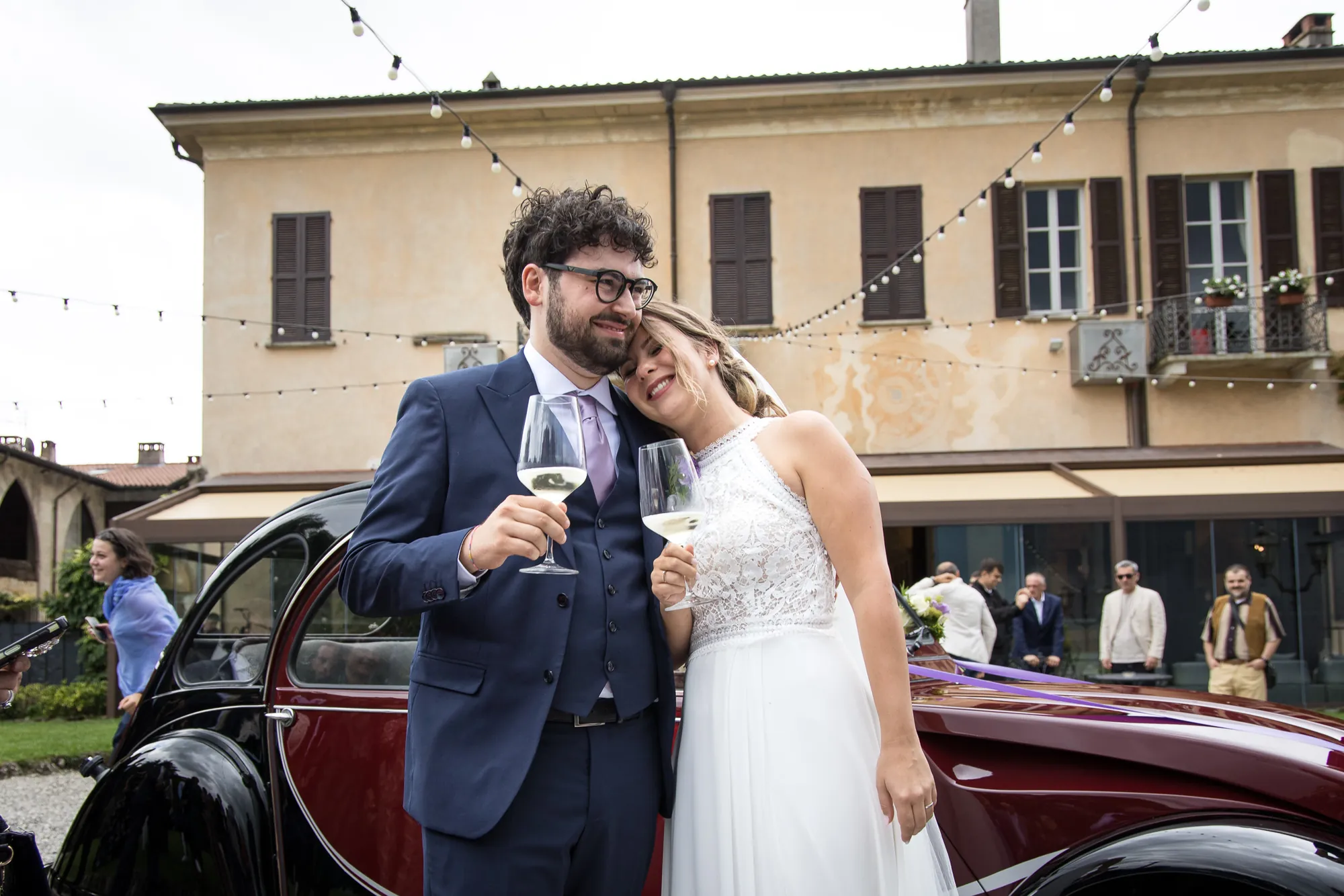 Matrimonio di Michi e Tia a Villa Ghiringhelli