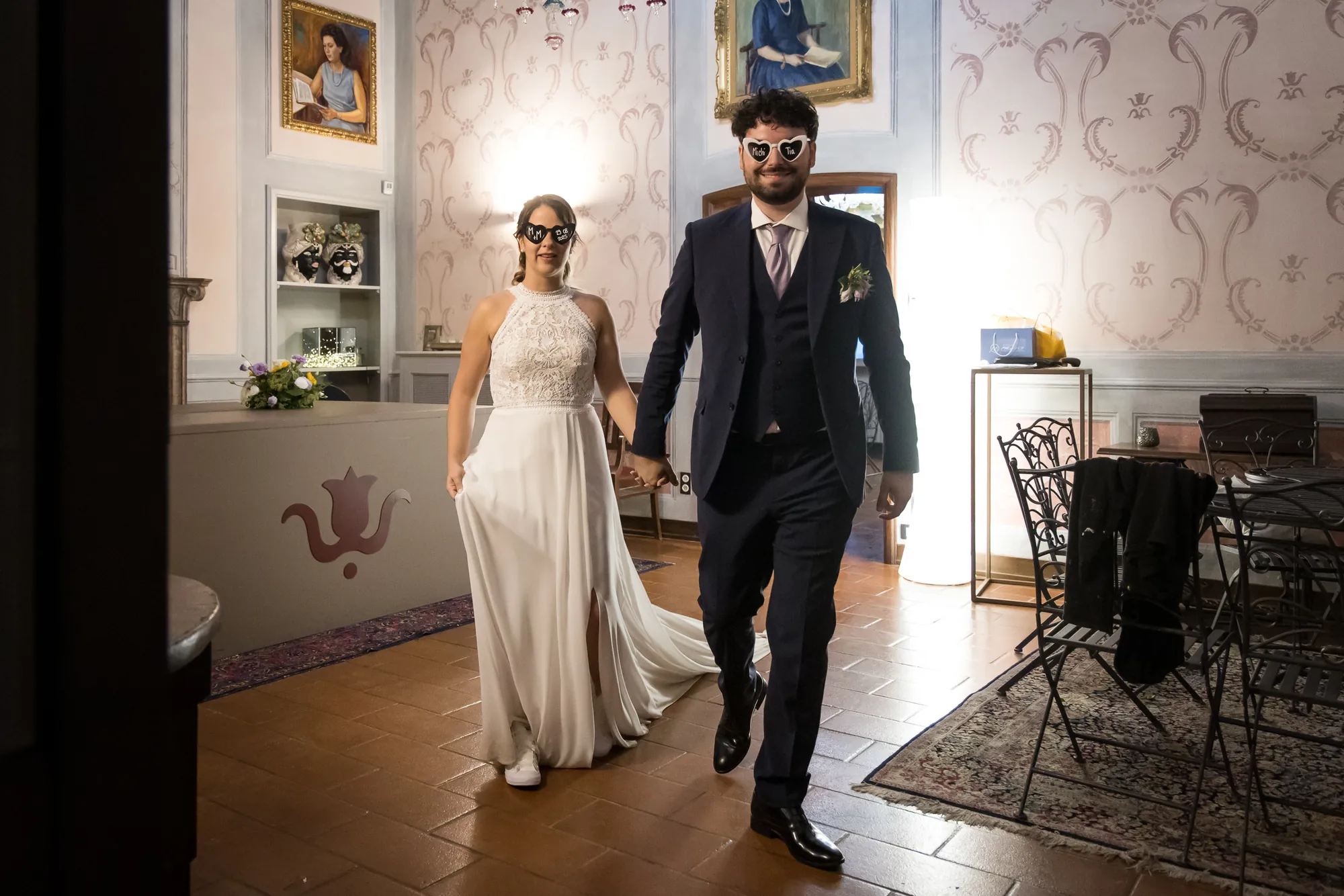Matrimonio di Michi e Tia a Villa Ghiringhelli