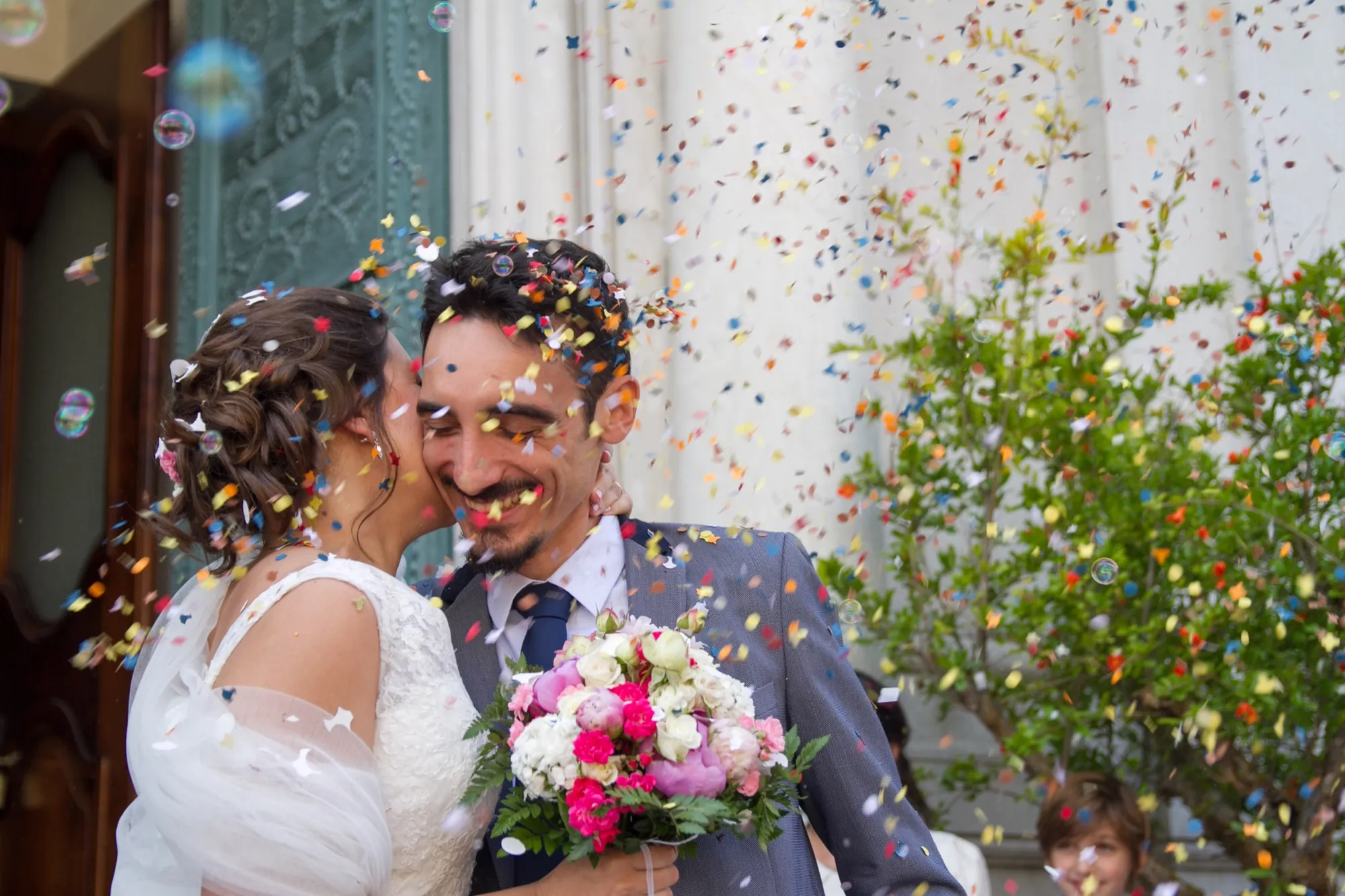 Momento di matrimonio, reportage Lucea