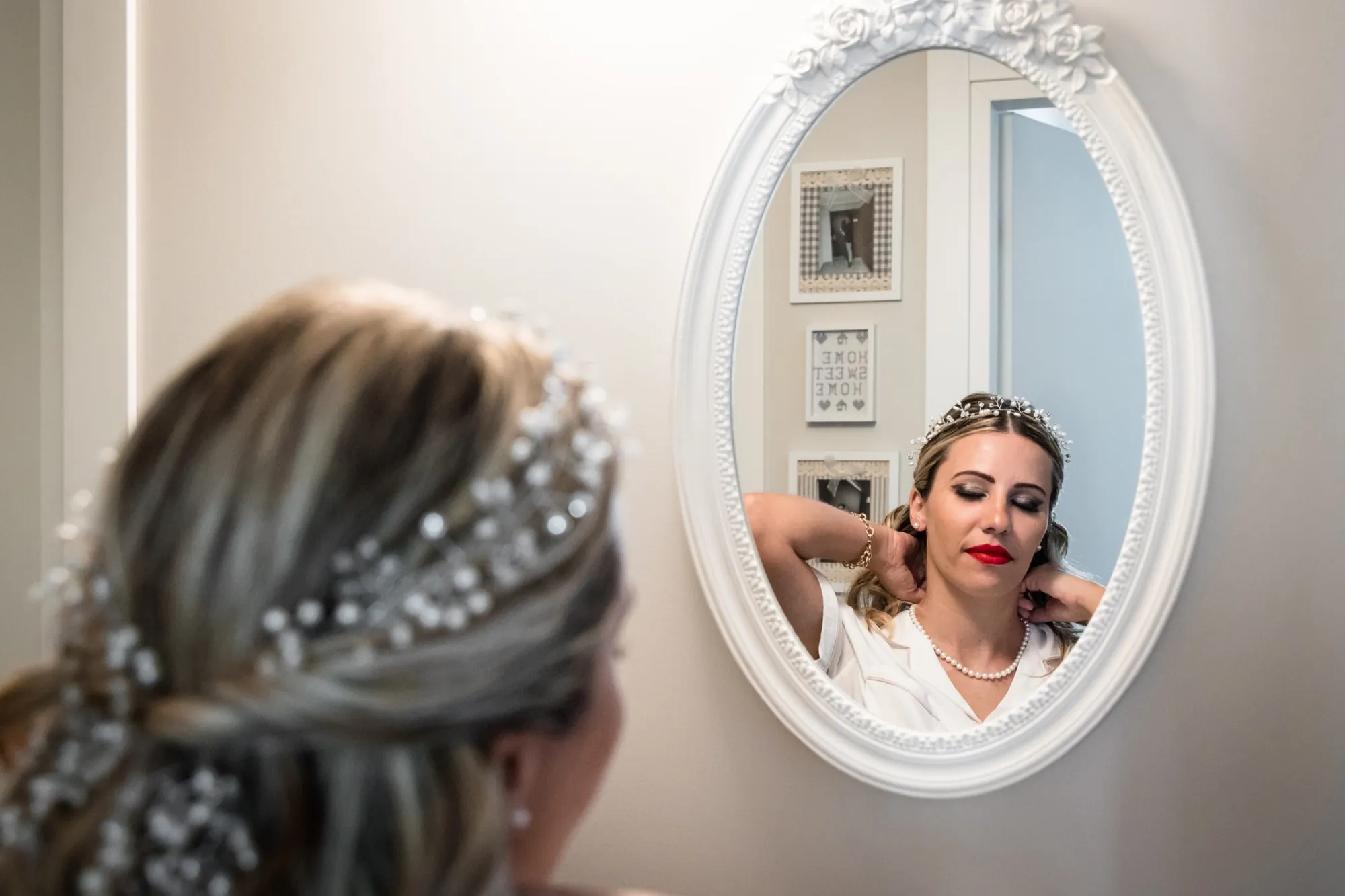 Momento di matrimonio, reportage Lucea